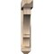 Ekena Millwork Balboa Arts and Crafts Smooth Bracket w/ Offset Brace, Douglas Fir, 5 1/2"W x 28"D x 28"H BKT0604X28X28BOA03SDF - alternate 3